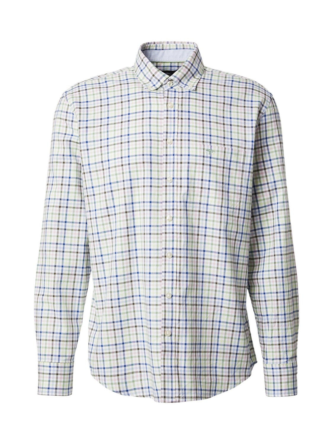 

FYNCH-HATTON Рубашка на пуговицах светлого зеленого цвета Regular fit