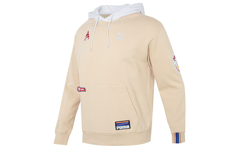 

TEAM BADGE Early Spring Series Толстовка мужская хаки Puma, хаки