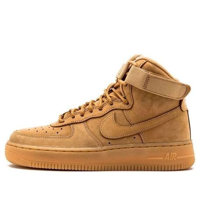 

Кроссовки (GS) Nike Air Force 1 High LV8 'Flax', желто-коричневый