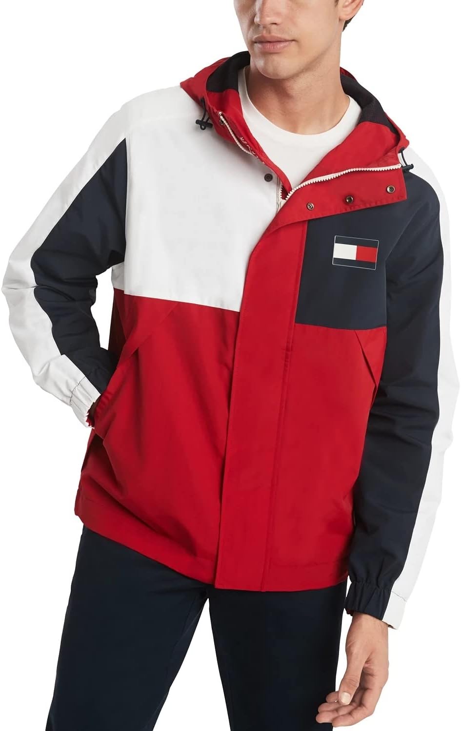 

Мужская яхтенная ветровка Tommy Hilfiger, Apple Red