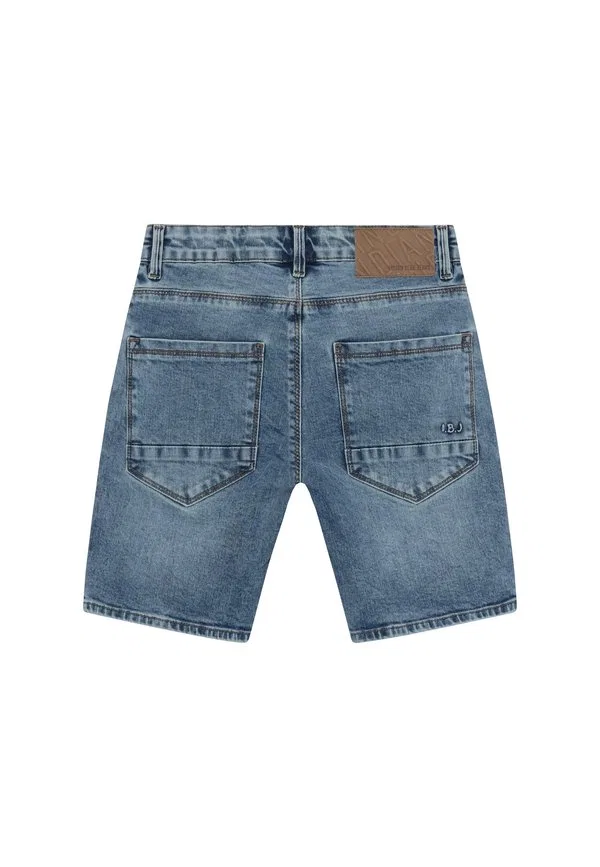 Широкие джинсовые шорты Indian Blue Jeans, Used Medium Denim — фото 2