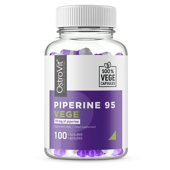 

OstroVit, Пиперин 95 Вег, 100 капсул