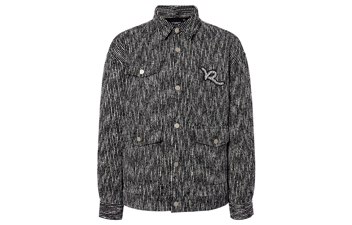 

ROCAWEAR Куртка унисекс, Цветы черные