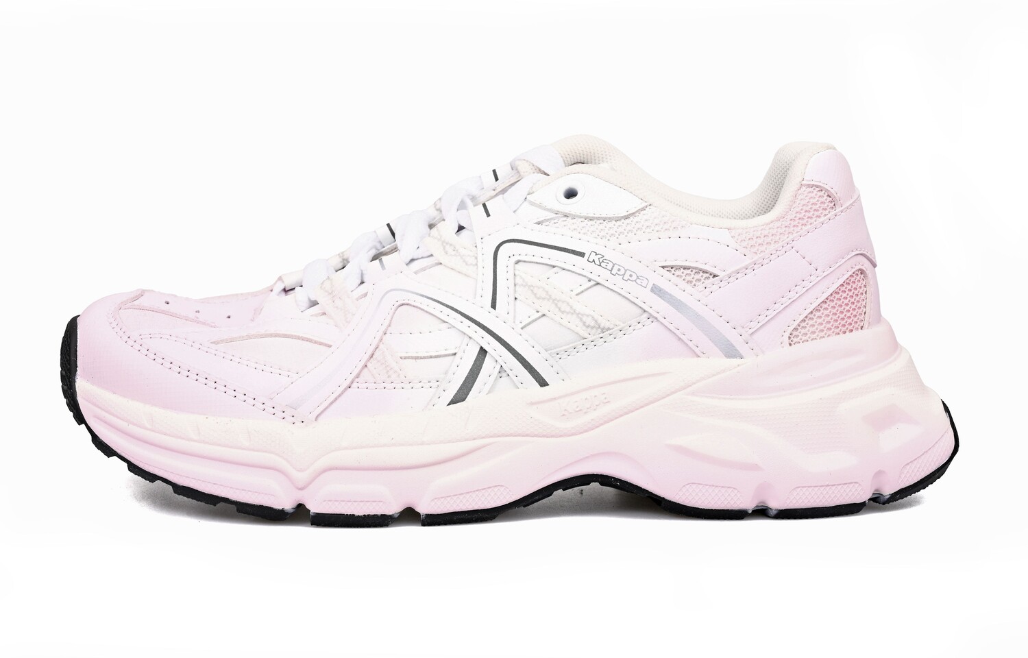 

Кроссовки Kappa Chunky Sneakers Unisex Low-top Pink/white, розовый