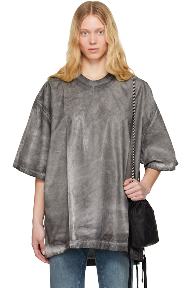 

Футболка Hollywood Tommy Rick Owens Drkshdw, цвет dark dust