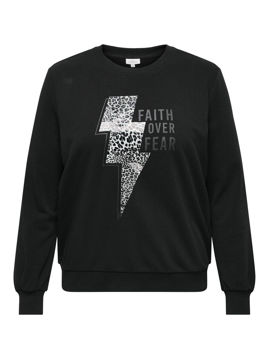 

Свитер ONLY Carmakoma Sweatshirt CARRuna, черный