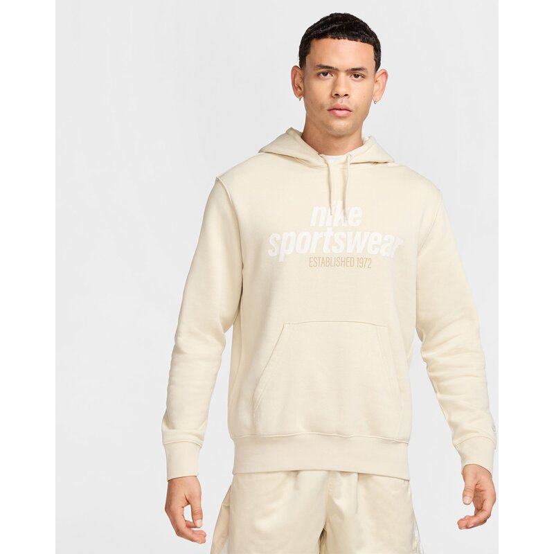 

Hooded sweatshirt m nk club bb po hdy nsw gfx Nike, мультиколор