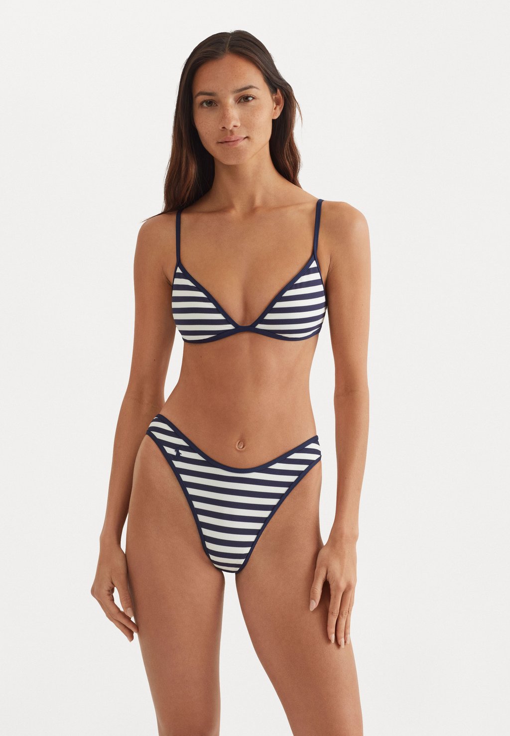 

Плавки бикини HIGH LEG SCOOP Polo Ralph Lauren, темно-синий
