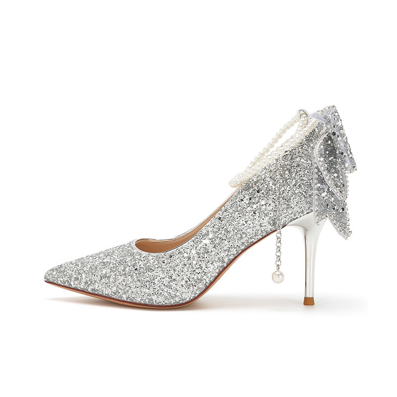 

Туфли женские на высоком каблуке Lanza, цвет 6681-60 Champagne 6.5CM