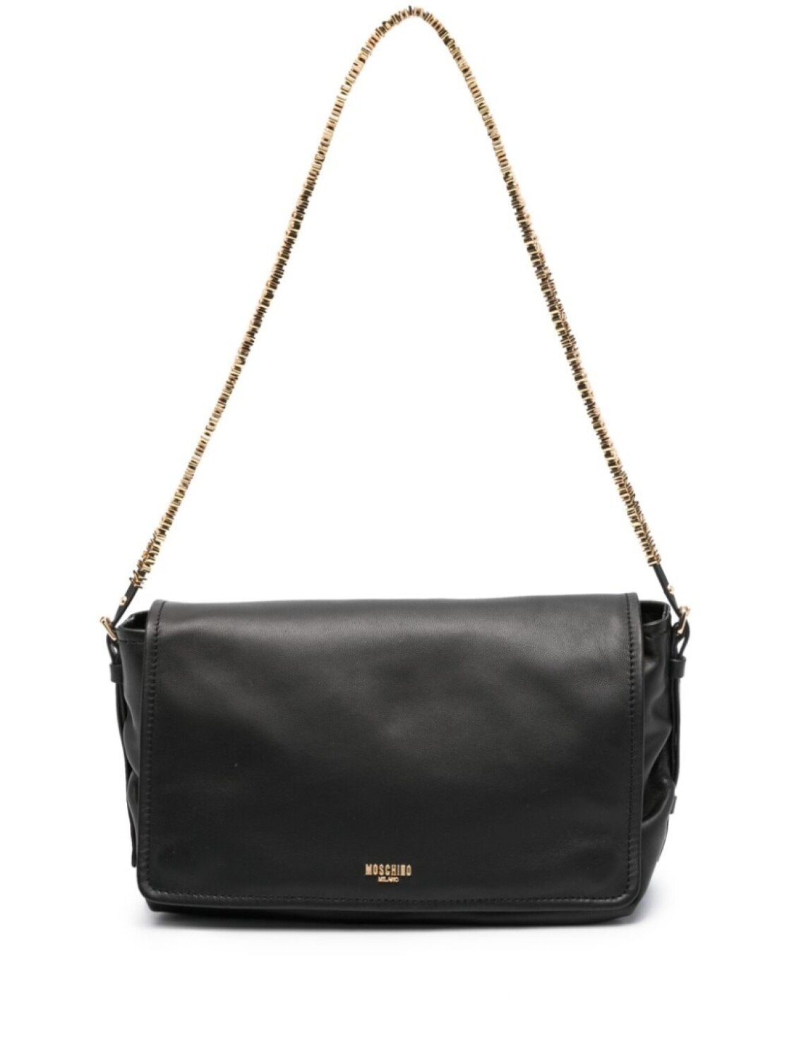 

Moschino сумка через плечо с логотипом, черный