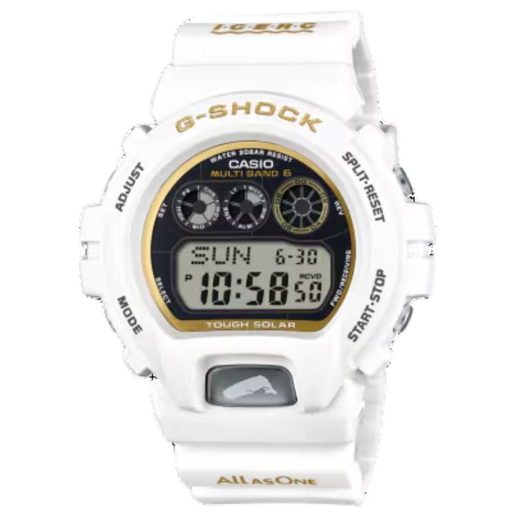 

CASIO Мужские часы серии DIGITAL с кварцевым механизмом на солнечной батарее и ремешком из смолы, серый циферблат