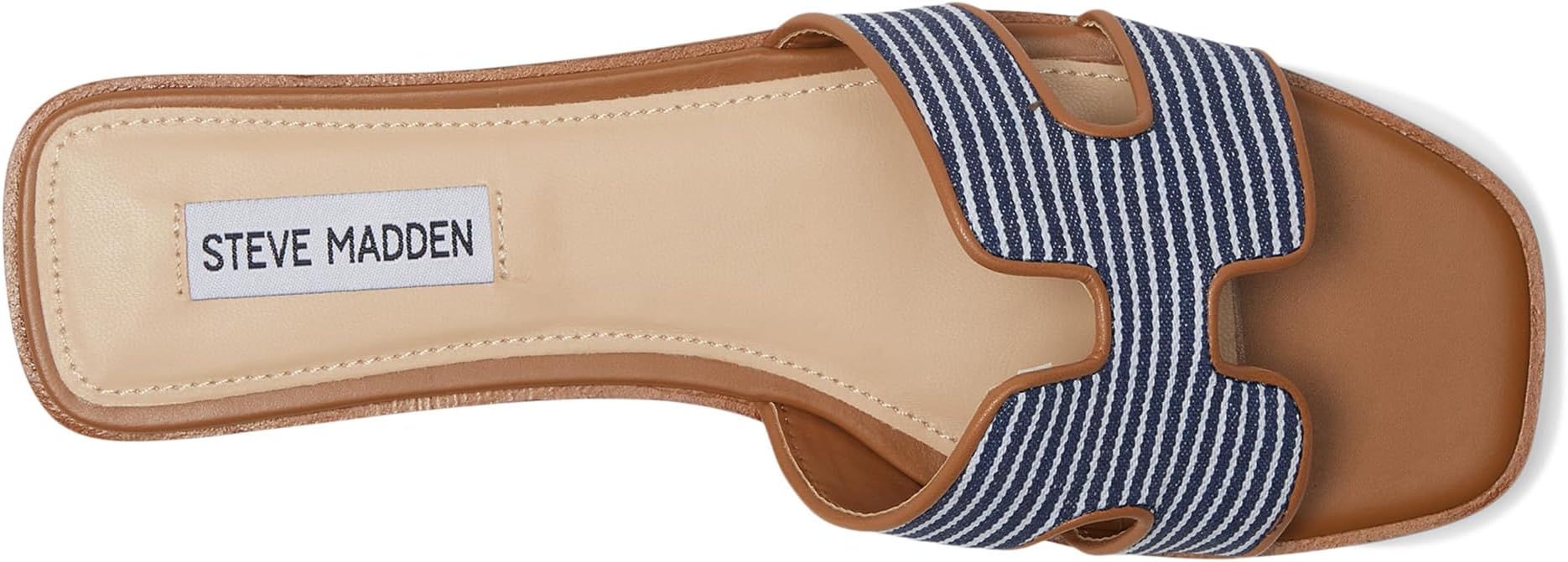 Сандалии Steve Madden Hadyn, Navy/WhiteSee All 12 — фото 2