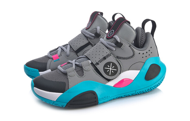 Баскетбольные кроссовки Citywide 8 Youth Edition для детей GS Low-top Rock Grey/White/Blue Lining — фото 3