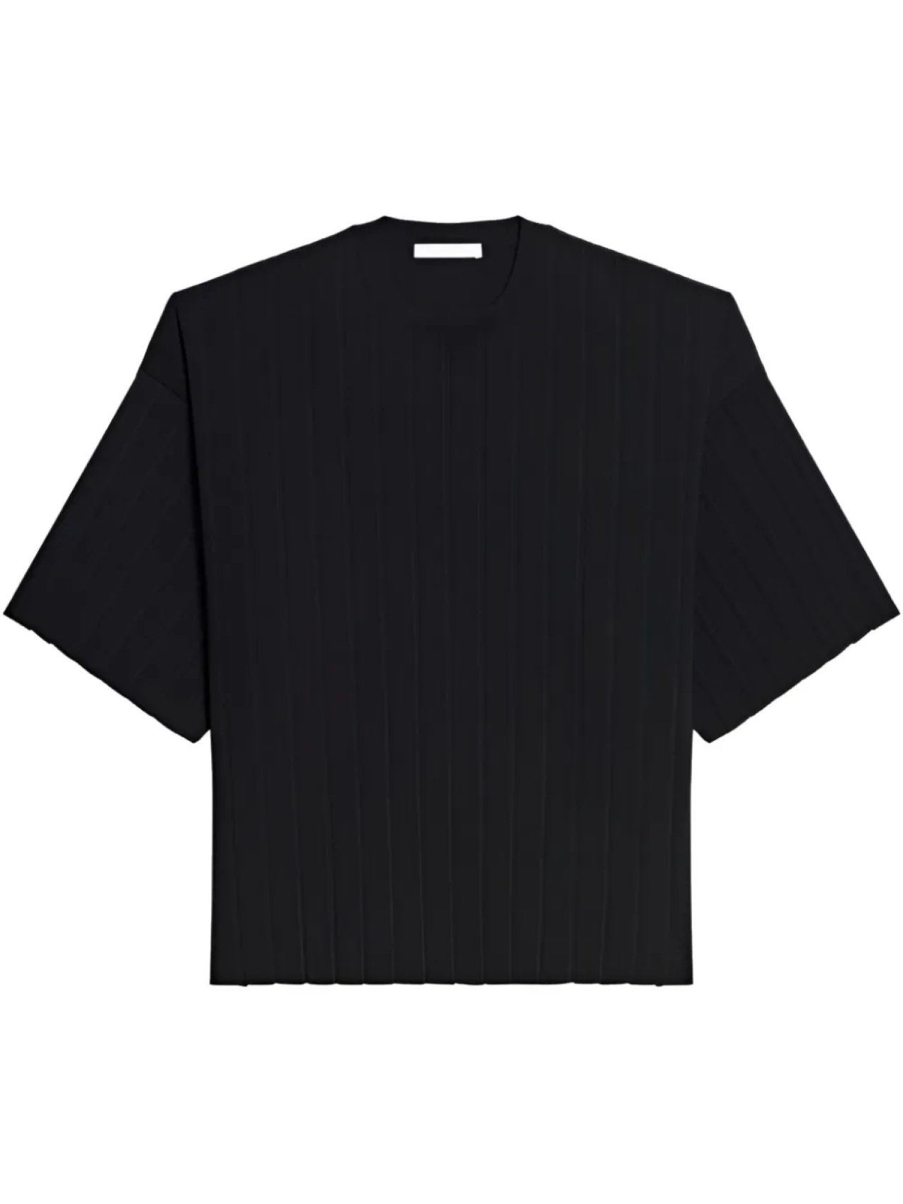 

Футболка в рубчик Helmut Lang, черный