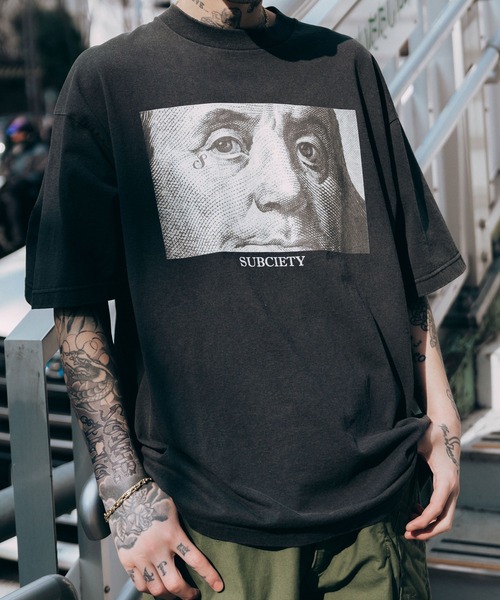 

Футболка, кроп, Big B Subciety, черный