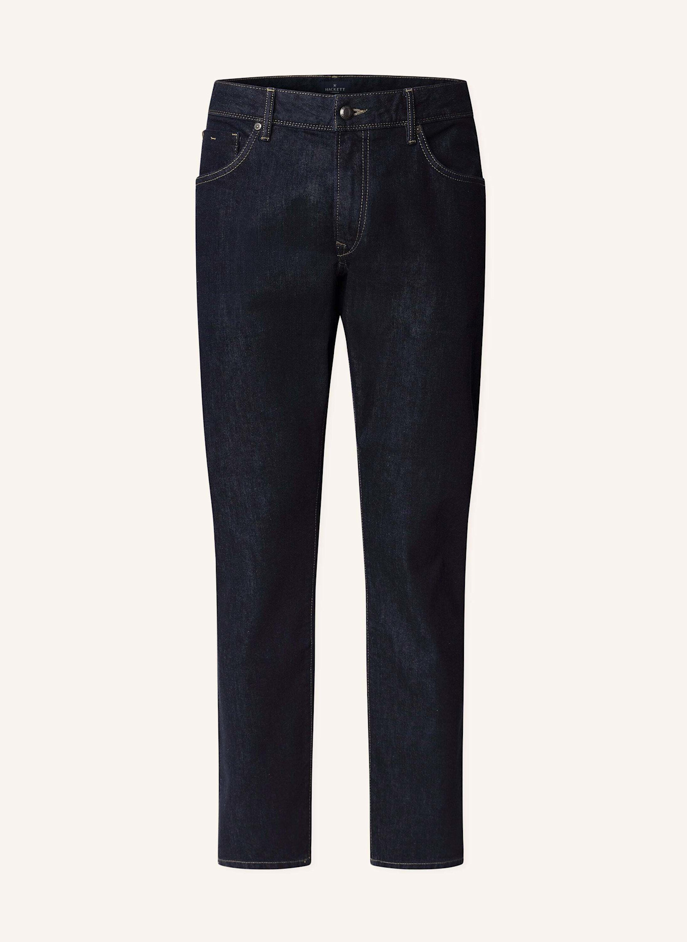 

Джинсовый комбинезон из денима с кромкой Hackett London, синий