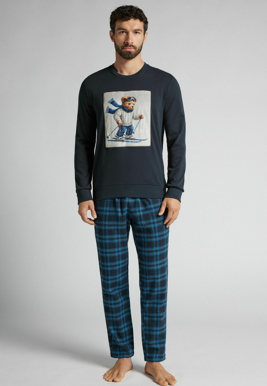 

Пижамный комплект IUMAN Intimissimi Uomo SET, Blue/Dark Blue