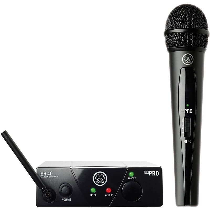 

Беспроводная микрофонная система AKG WMS40 Mini Wireless Vocal Microphone System (Band 45C)