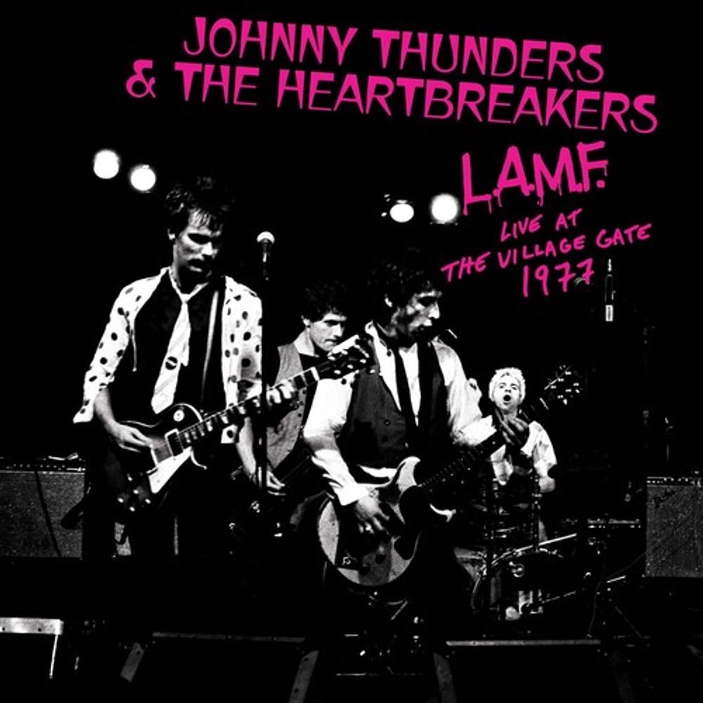 

Виниловая пластинка LP L.A.M.F. Live At The Village Gate 1977 [Pink/Black Splatter Vinyl] - Johnny Thunders & The Heartbreakers