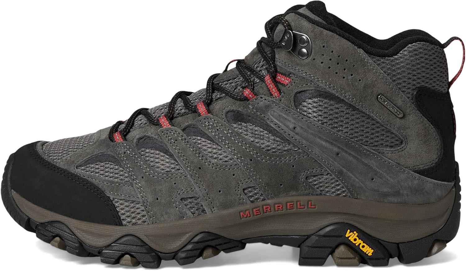 Мужские походные ботинки Merrell Moab 3 Mid водонепроницаемые, New Beluga — фото 4