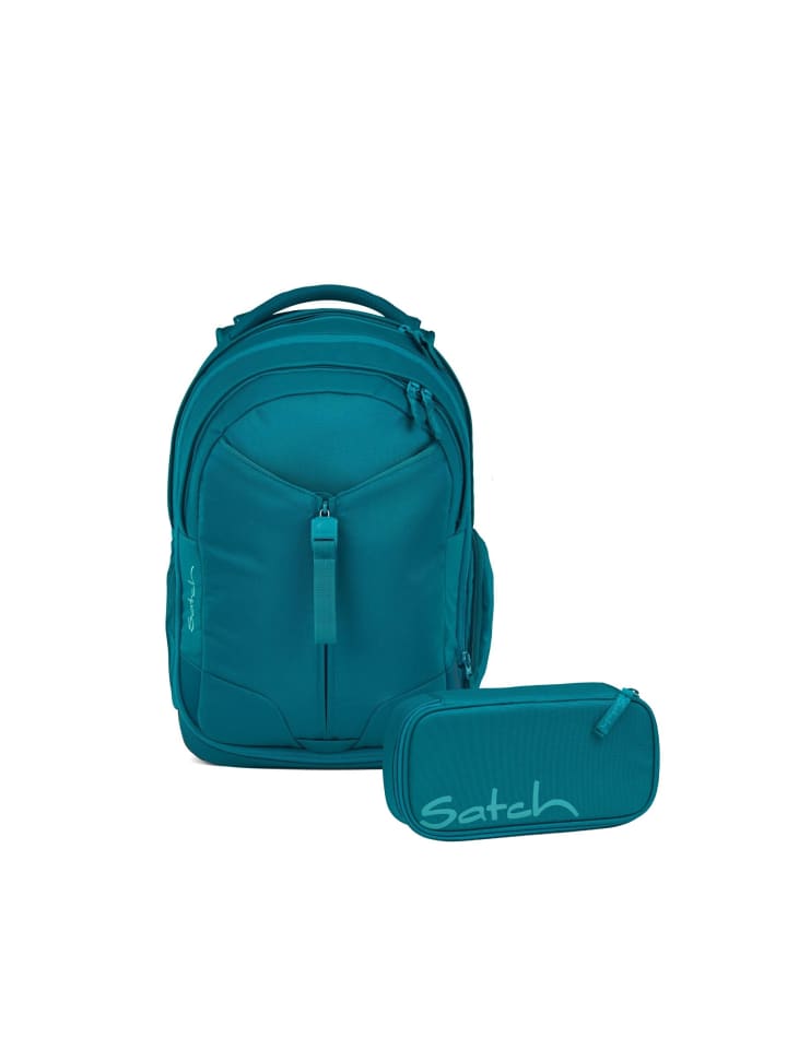 

Satch Набор из двух школьных рюкзаков MATCH Deep Petrol, синий