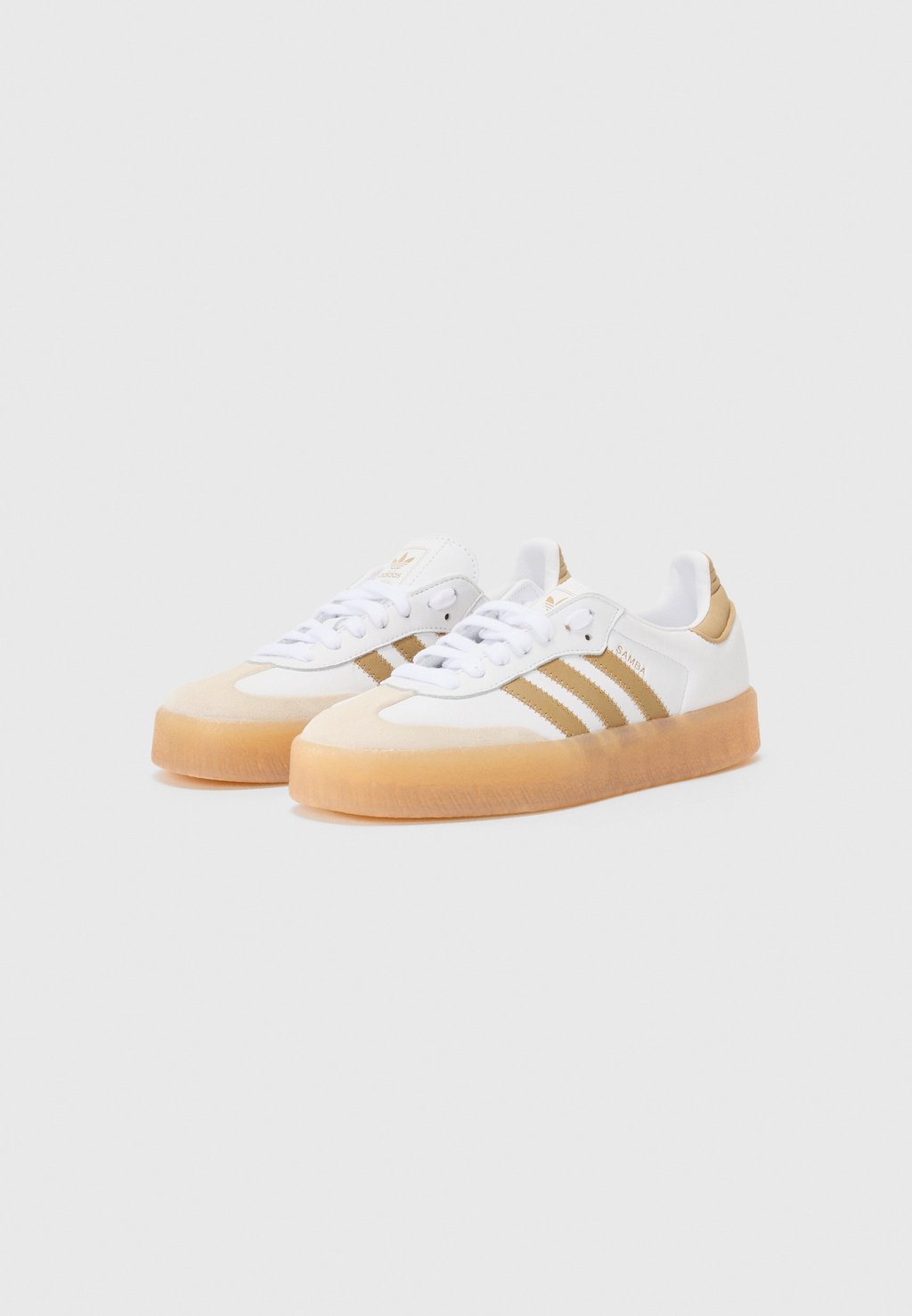 Низкие кеды SAMBAE Adidas Originals, белый — фото 2