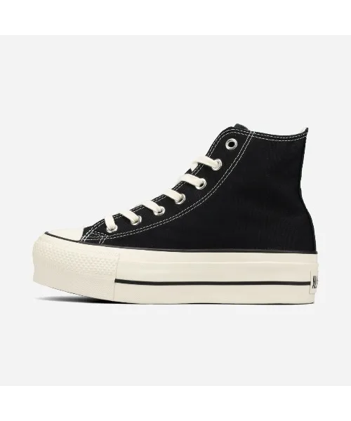 Женские кеды CONVERSE ALL STAR LIFTED HI чёрные — фото 4