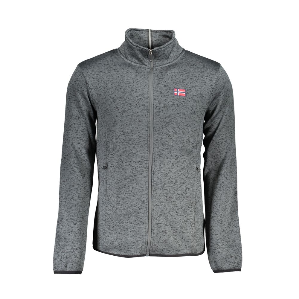 

Эксклюзивная толстовка с длинным рукавом на молнии Geographical Norway, серый