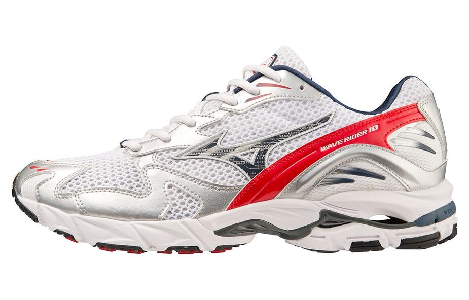 

Mizuno Wave Rider 10 Кроссовки унисекс, silver, Серебристый, Mizuno Wave Rider 10 Кроссовки унисекс, silver