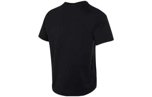 Футболка Nike Track Club Dri-FIT Short-Sleeve Running Tee 'Black', черный — фото 2