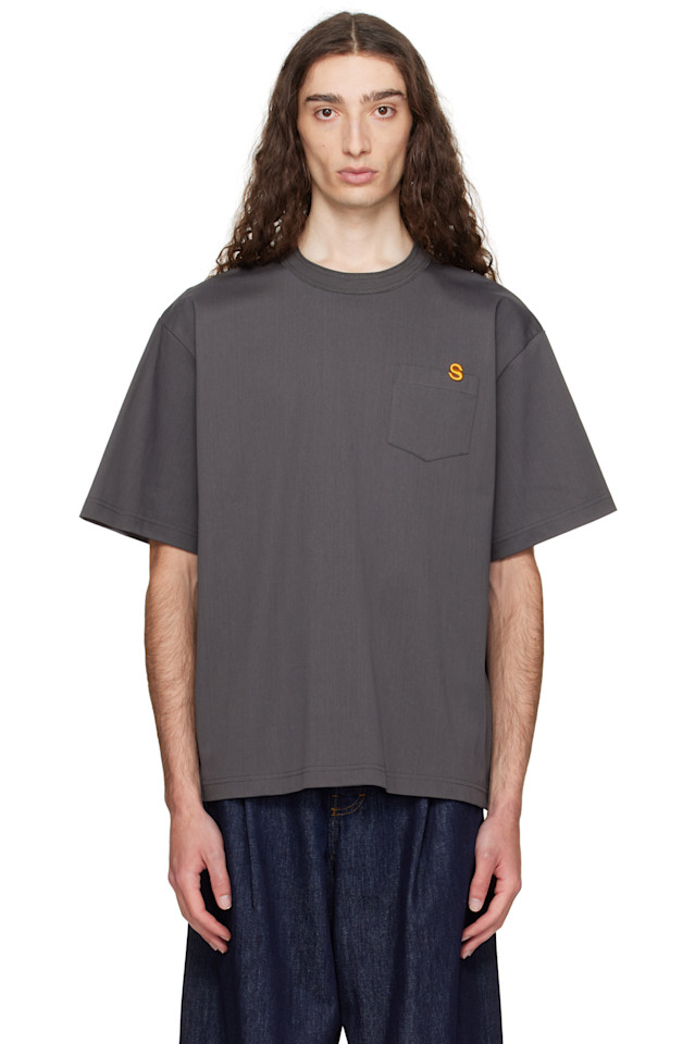 

Хлопковая футболка S' Sacai, мультиколор