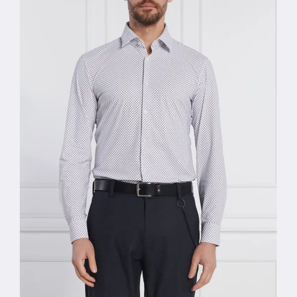 

Kenno рубашка узкого кроя Hugo, белый