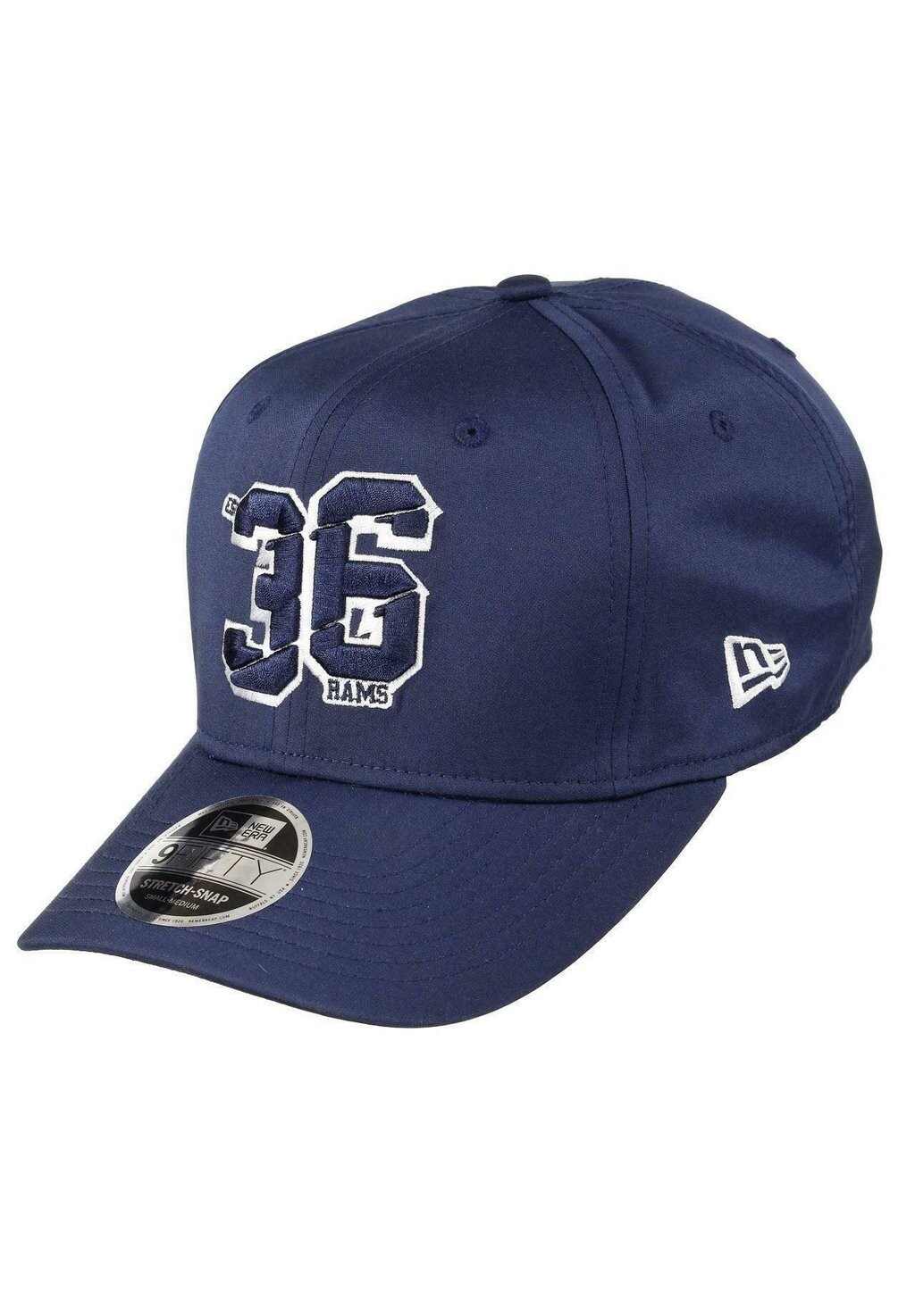 

Бейсболка LOS ANGELES RAMS ESTABLISHED NUMBER 9FIFTY STRETCH SNAPBACK New Era, цвет blau
