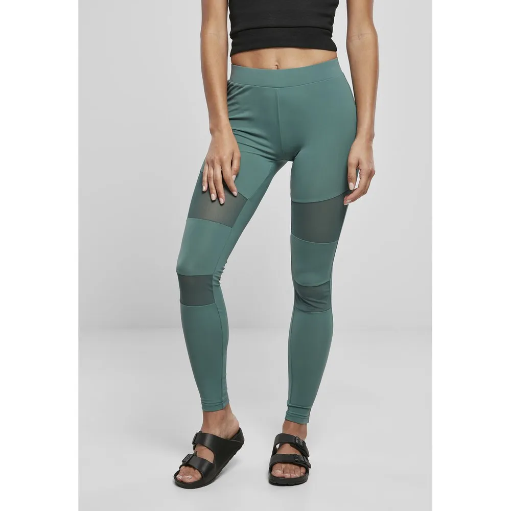 

Леггинсы Urban Classics Tech Mesh, зеленый