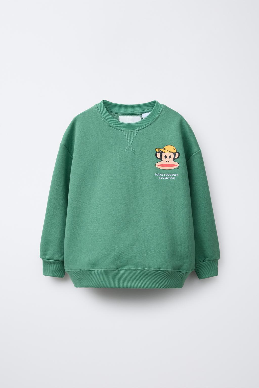 

Толстовка paul frank ZARA, светло-зеленый
