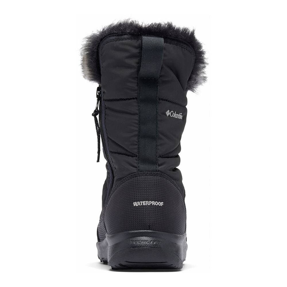 Женские зимние ботинки Columbia Minx V стеганые на молнии, черный — фото 4