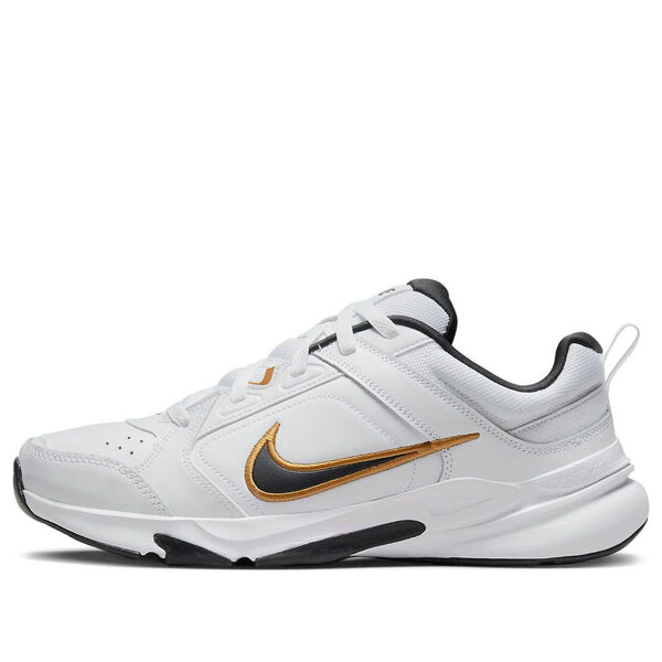 

Кроссовки defy all day 'white black gold' Nike, белый