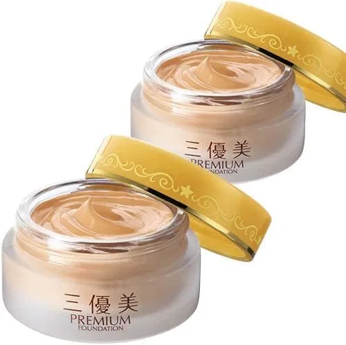 Тональное средство Miyubi Premium Medicated Foundation Natural, набор из 2 шт, 25 г