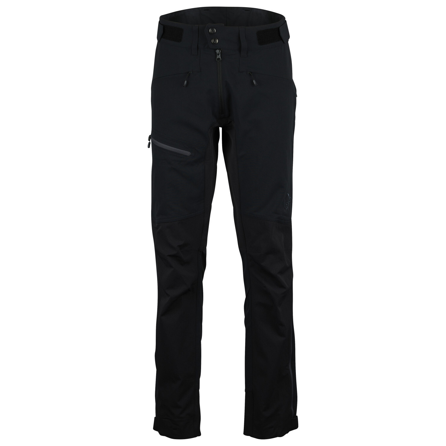 

Трекинговые брюки Norrøna Falketind Flex1 Heavy Duty, цвет Caviar/Zip Grey