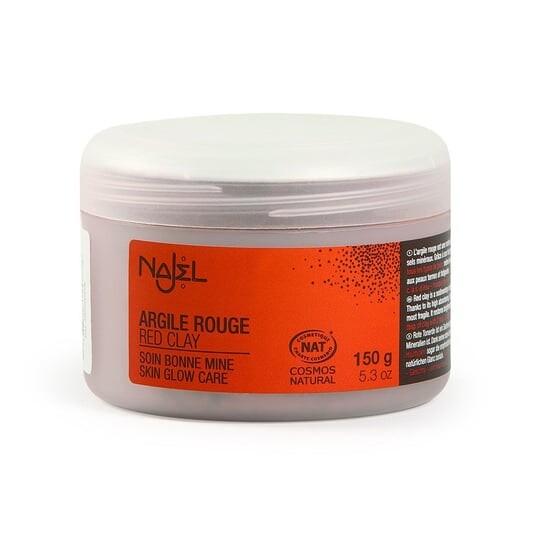 

Нажель, красная глина, для всех типов кожи, 150 г, Najel
