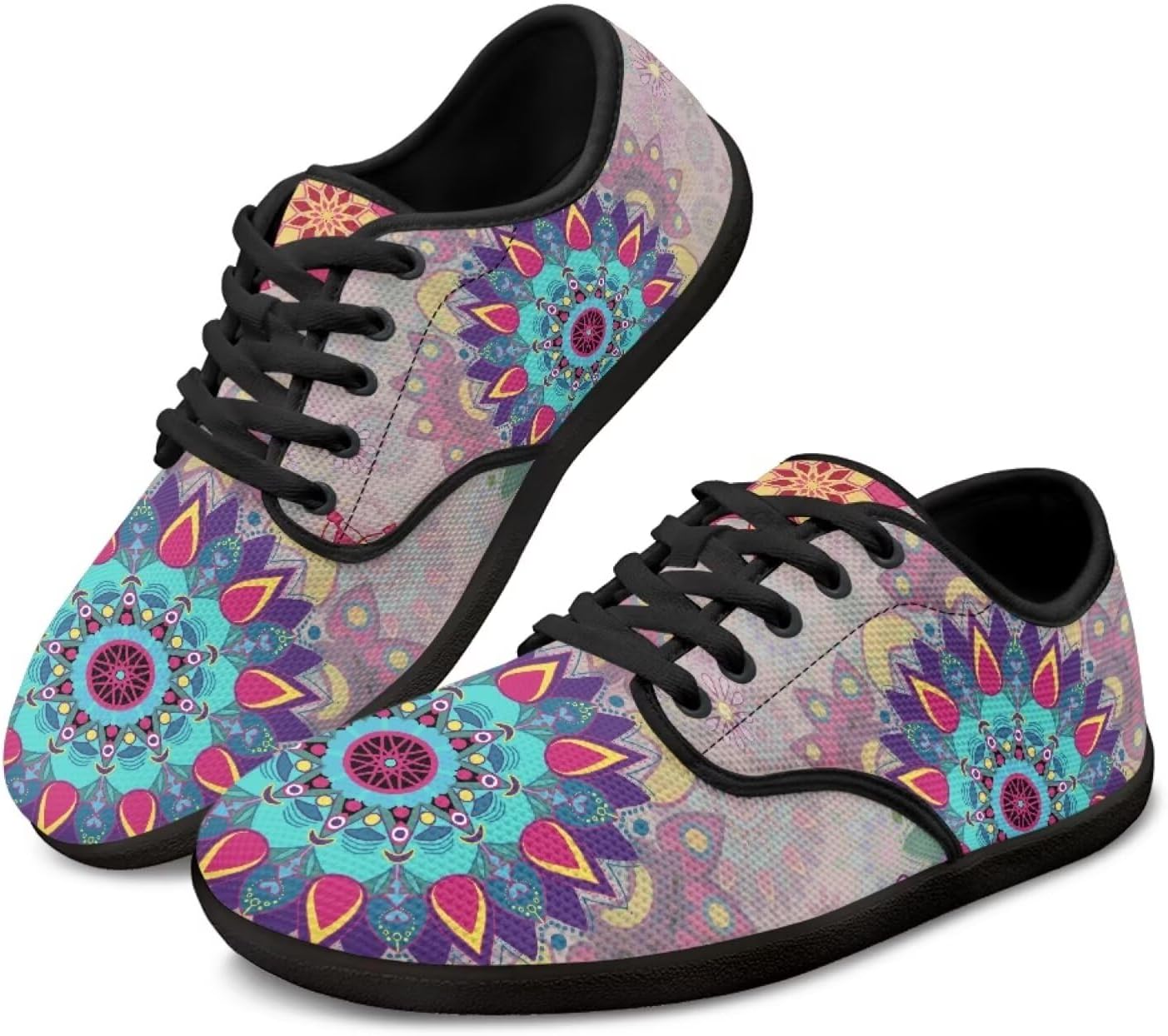 

Кроссовки на шнуровке с графическим принтом Chaqlin, Mandala Printing