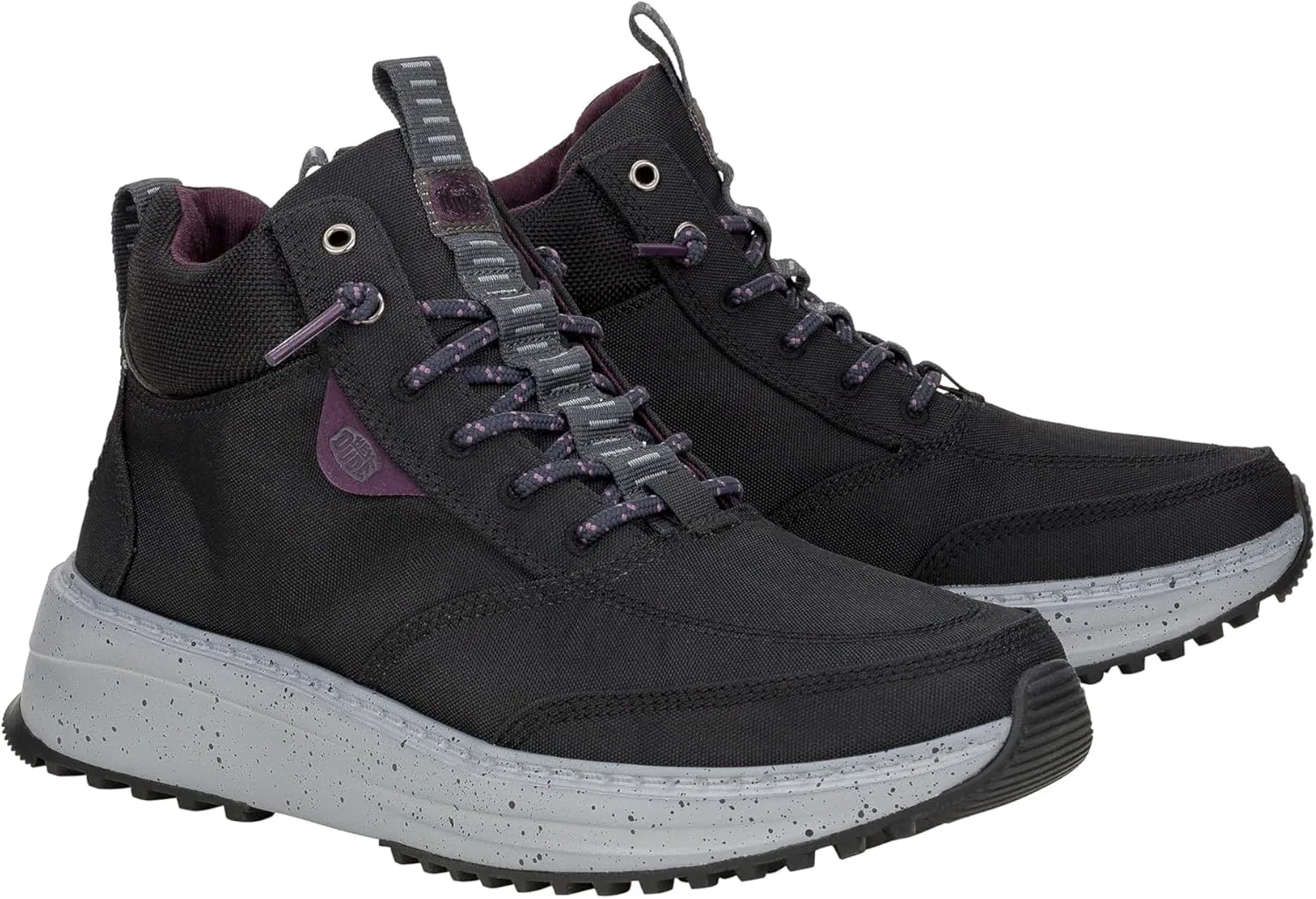 Привет, чувак! Классические плоские туфли TAHOE HEYDUDE, Grey Black