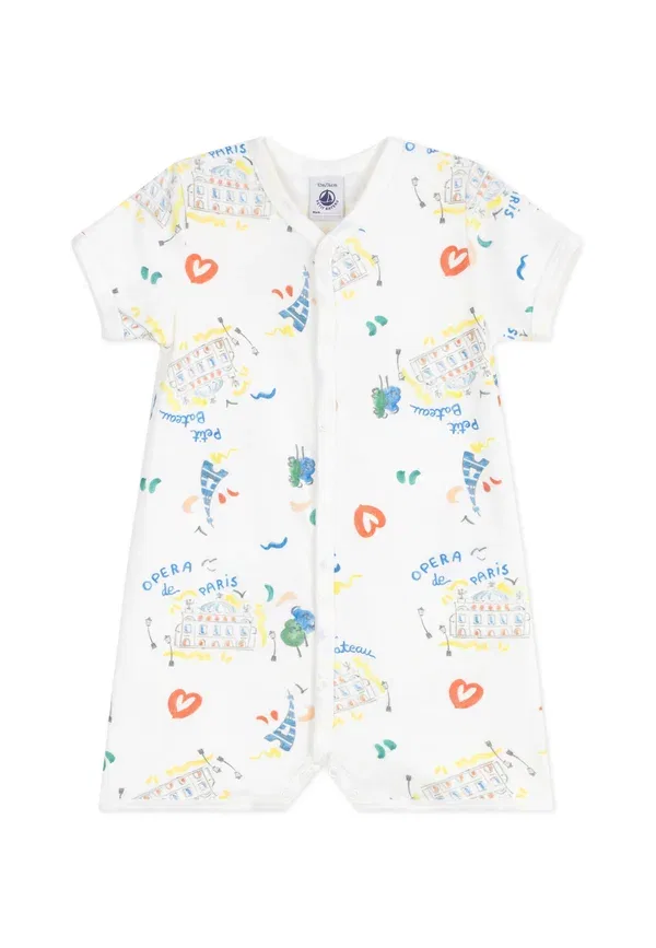 Пижама Petit Bateau Opera de Paris, цвет зефир/мультиколор