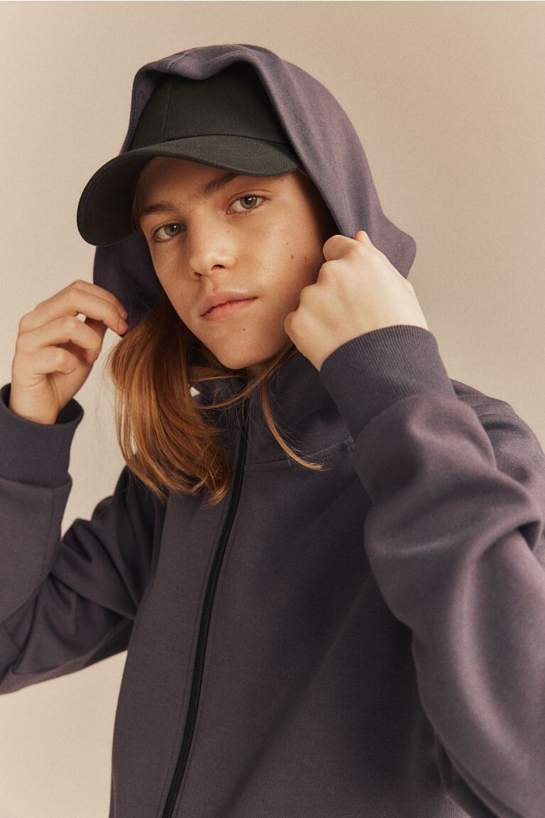 

Толстовка с капюшоном H&M, серый