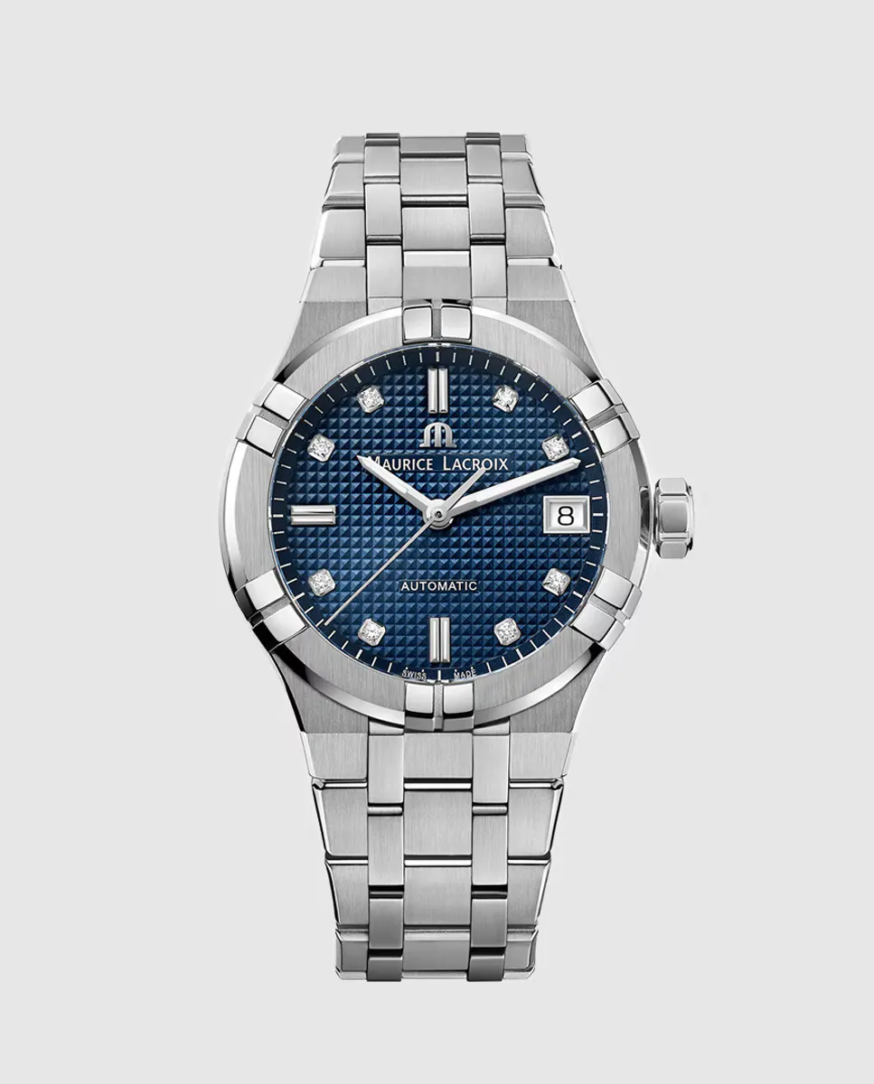 

Maurice Lacroix Aikon AI6006-SS002-450-1 автоматические женские часы из стали, серебряный