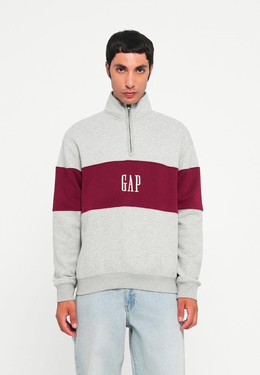 

Толстовка GAP LOGO HALF ZIP, Light Grey
