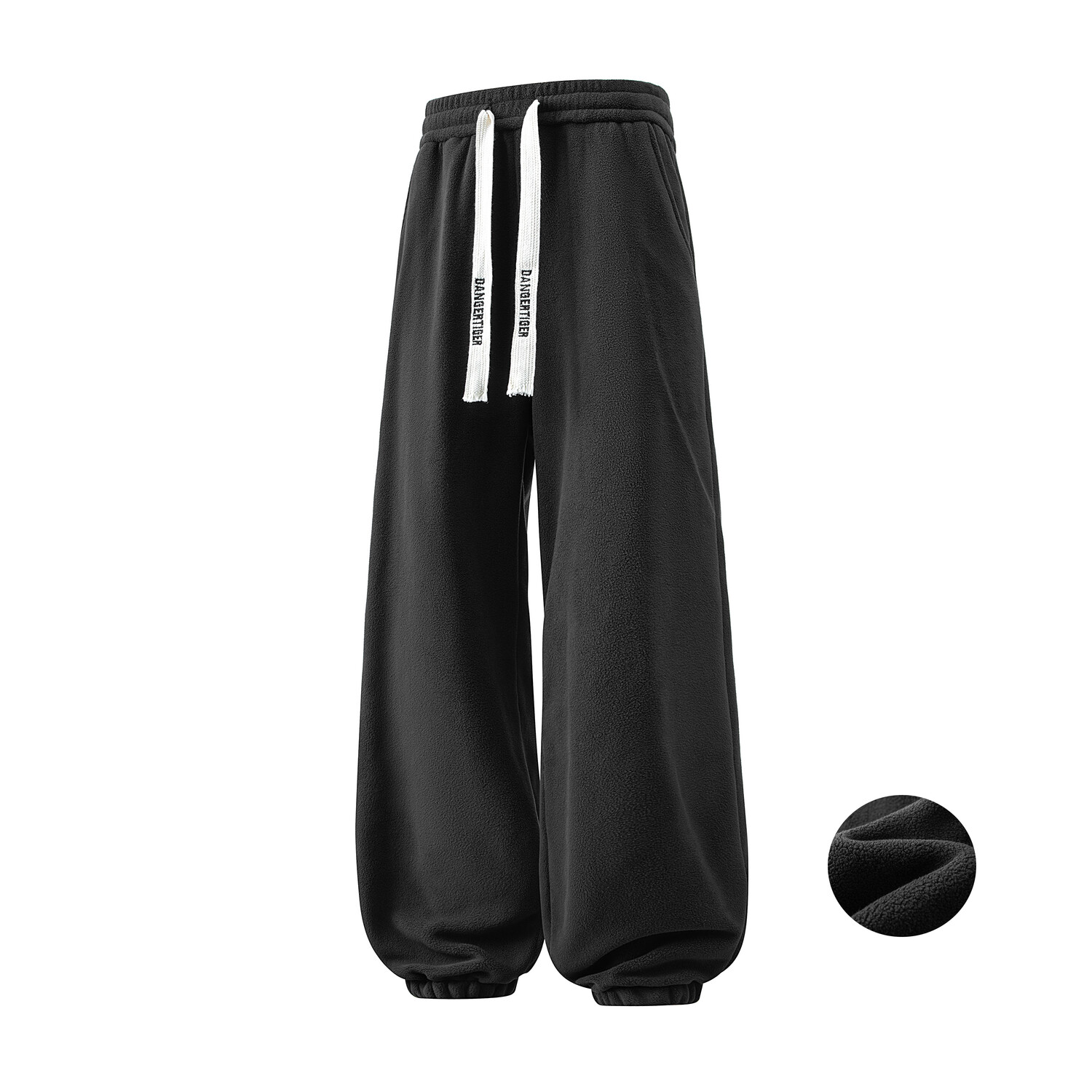 

Dangertiger Трикотажные спортивные штаны унисекс, Карамель (зимний двусторонний бархат)