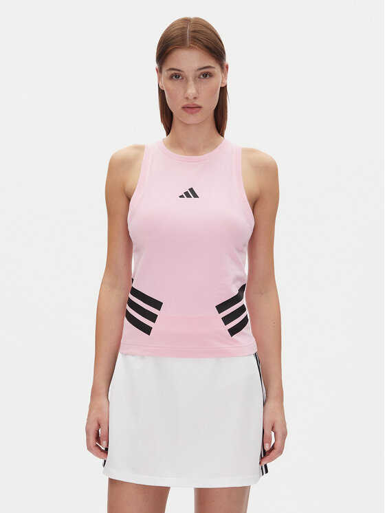 

Топ облегающего кроя Future Icons 3-Stripes JE0191 Adidas, розовый
