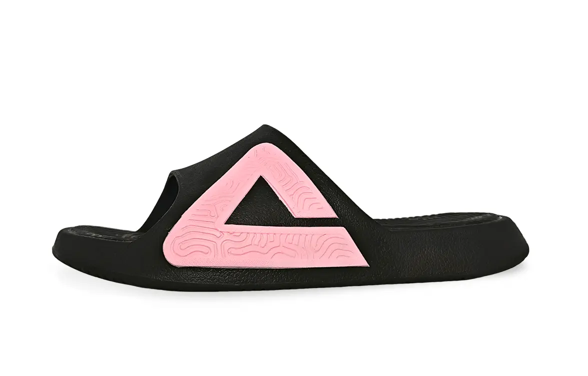 PEAK Тай Дзи 1.0 слайды мужские Abrasion Resistant Cushioning Black Pink — фото 4