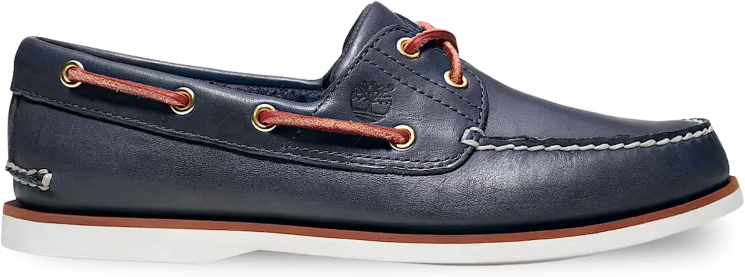 Классические мужские лоферы Timberland с двумя парами роскошной обуви, темно-синий — фото 2